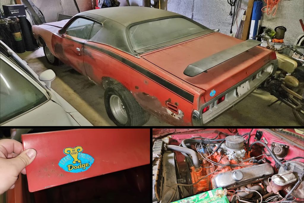 Unearthed After 3 Decades: 1971 Dodge Super Bee, a Rare V-Code Mr. Norm ...